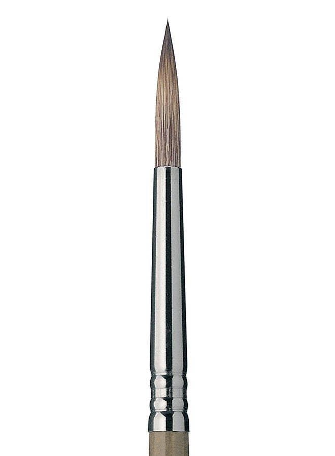 Escoda Modernista 4075 Oil & Acrylic Tadami Synthetic Mongoose Paint Brush Round; Size 6 - Image 2